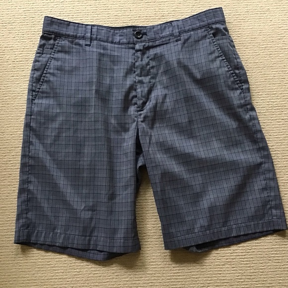 Greg Norman Collection Other - Greg Norman Collection Men's Plaid Flat-Front Shorts